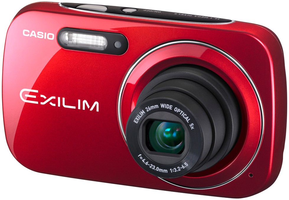 Casio Exilim EX-N1 kompaktkamera (rød)