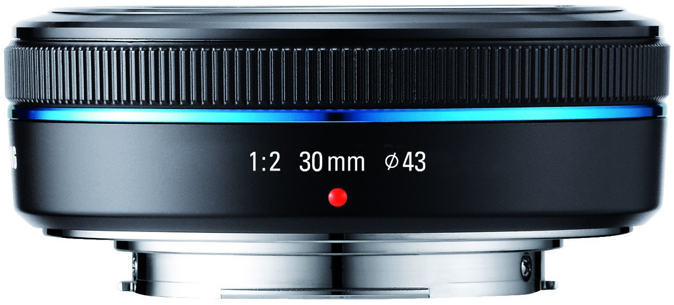 Samsung NX Objektiv 30mm EX-S30NB Pancake