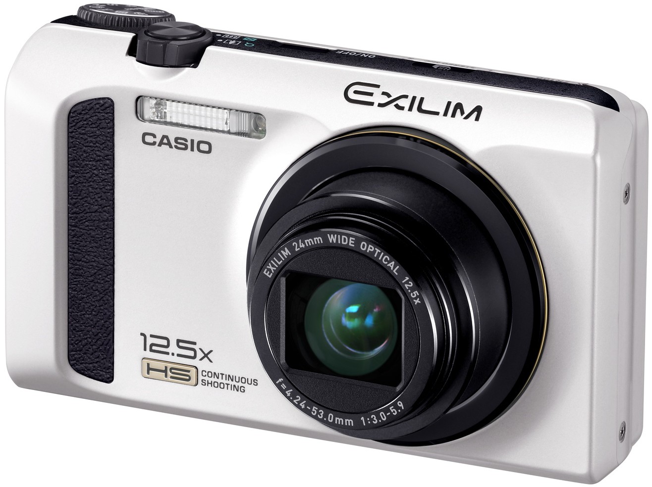 Casio EXILIM EX-ZR100 kompaktkamera (hvit)