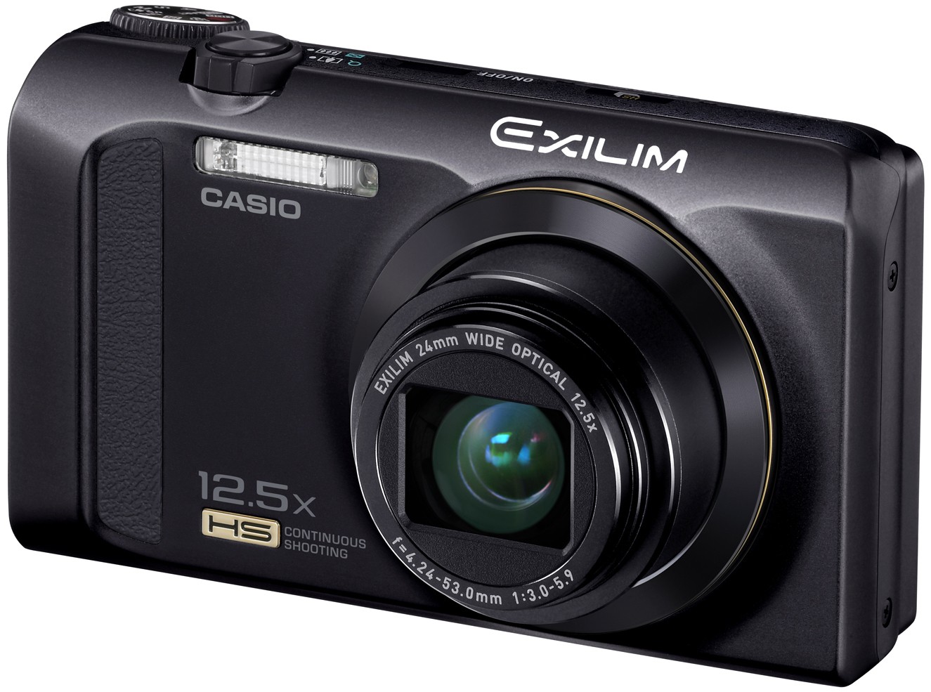 Casio Exilim EX-ZR300 kompaktkamera (sort)
