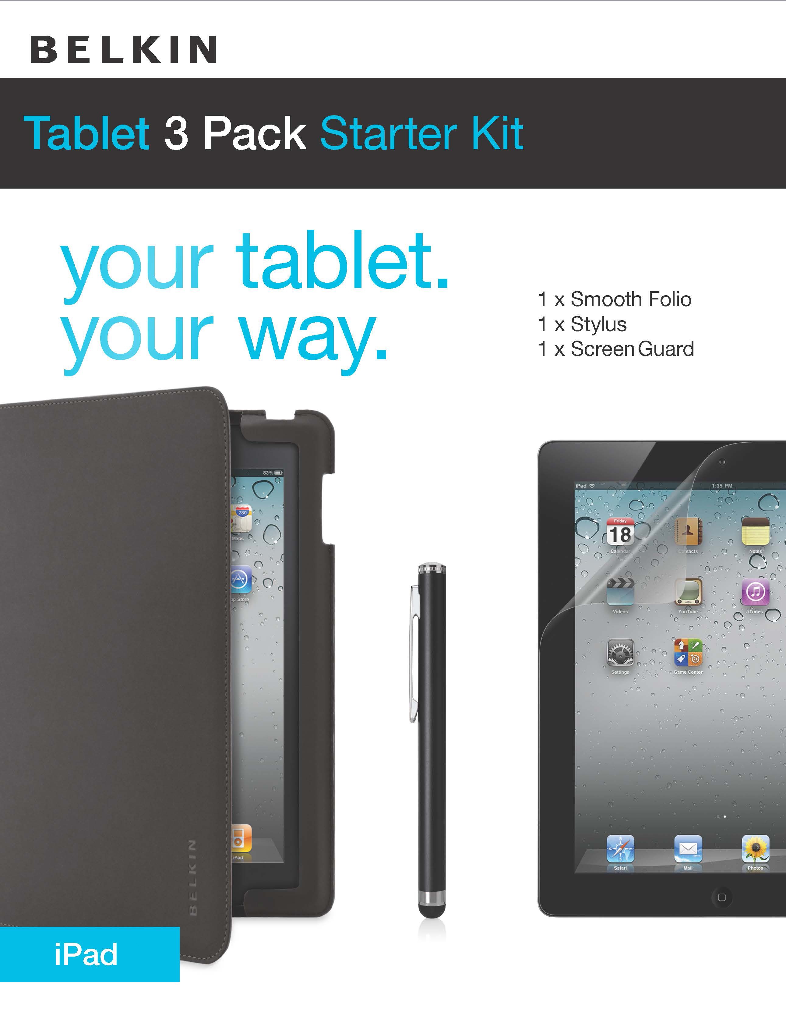 Belkin startpakke for iPad F5Z0362cw