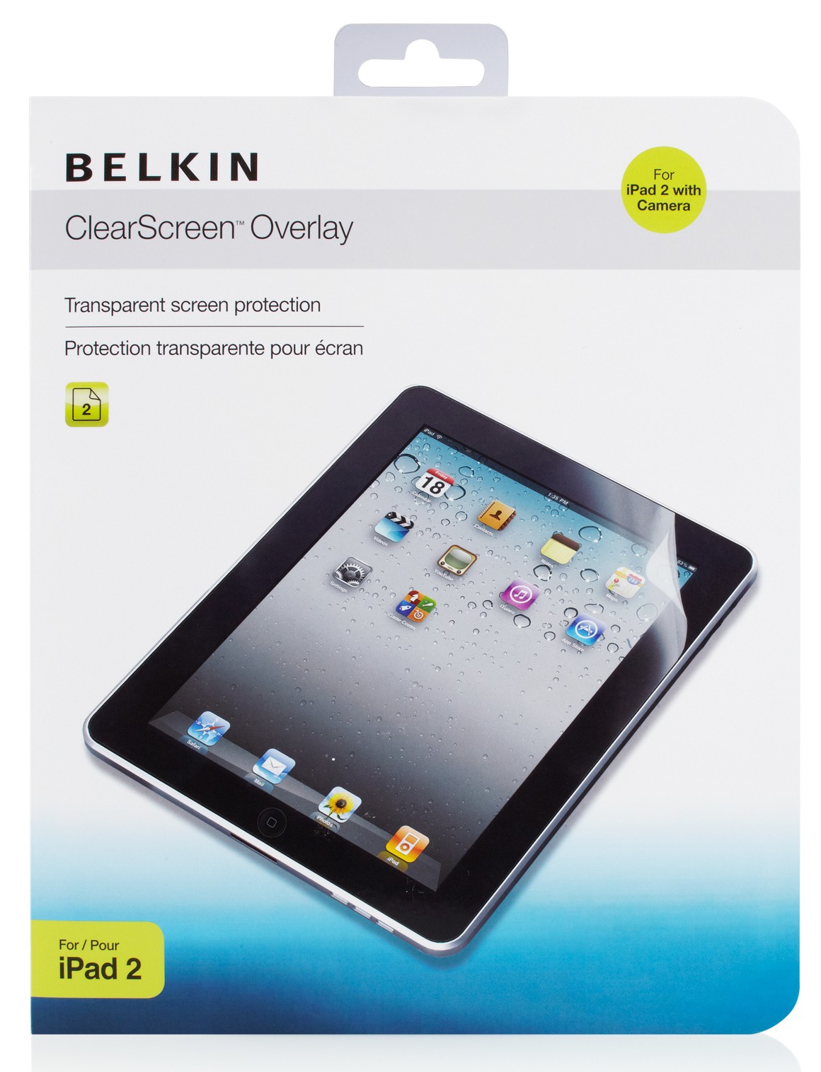Belkin Sk&auml;rmskydd iPad 2 ClearScreen