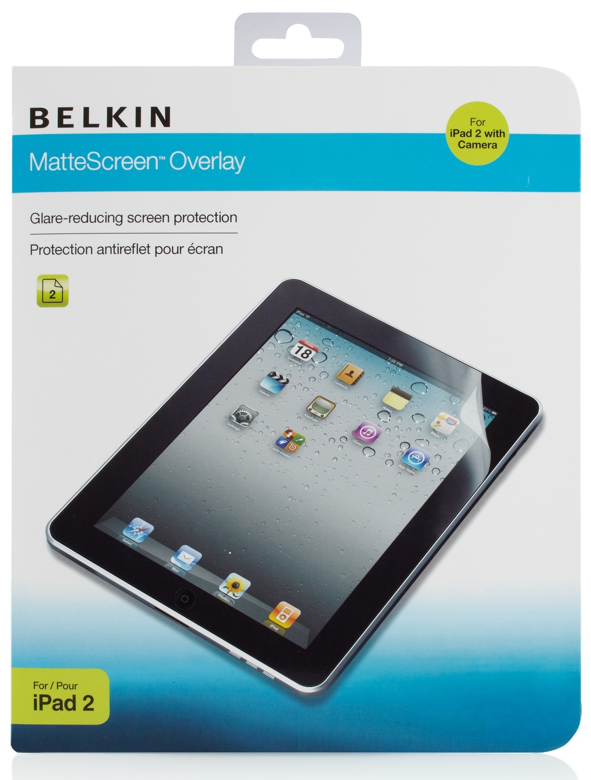 Belkin iPad 2 ClearScreen skjermbeskytter