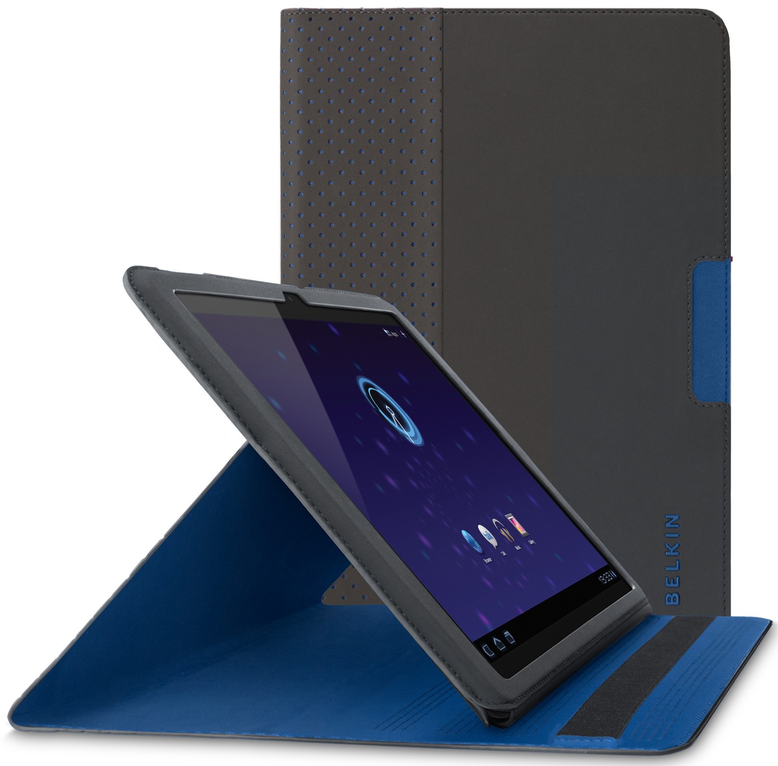 Belkin Folio Stand Galaxy Tab 10.1 (musta/sininen)