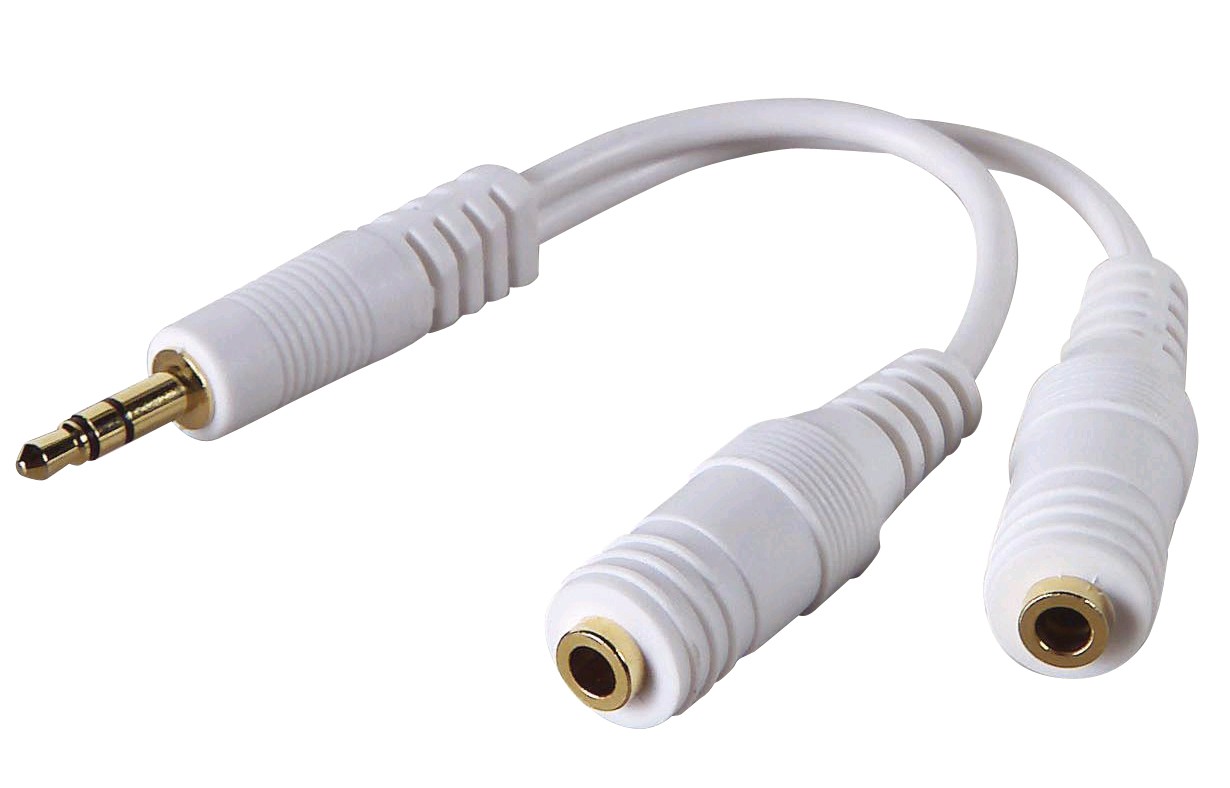 Belkin Splitter till Hörlurar (2 portar)