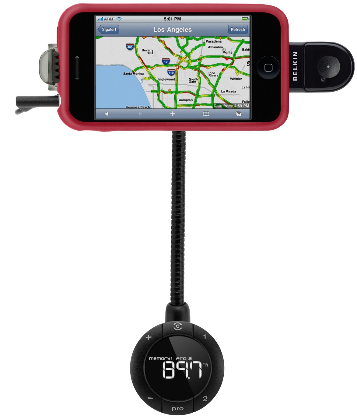Belkin Tunebase FM-sändare till iPhone