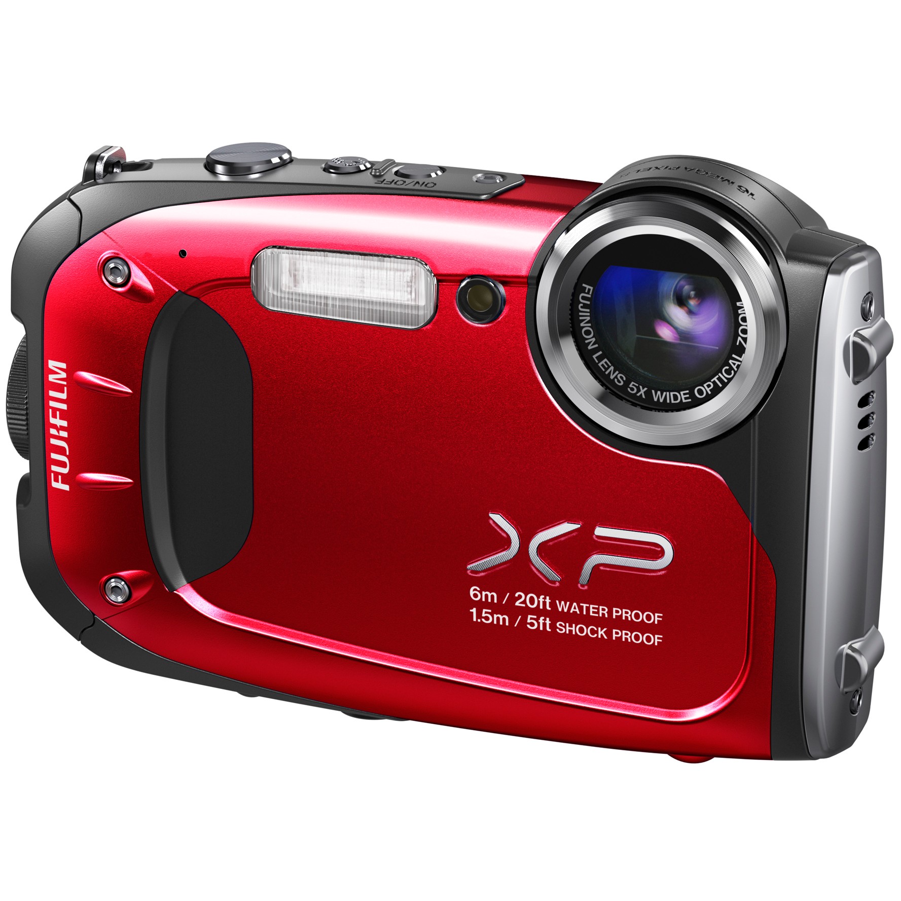 Fujifilm Finepix XP60 Kompaktkamera (röd)