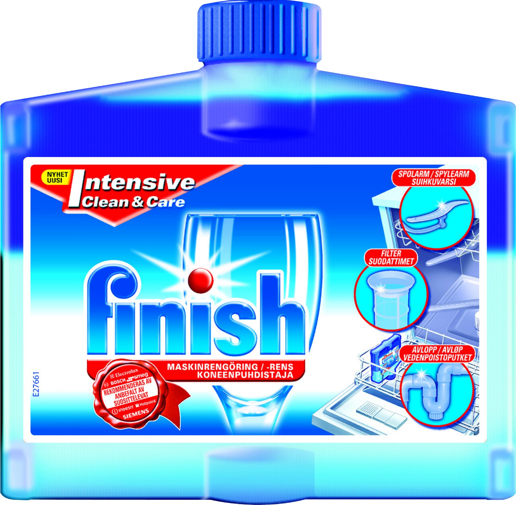 Finish oppvaskmaskinrens
