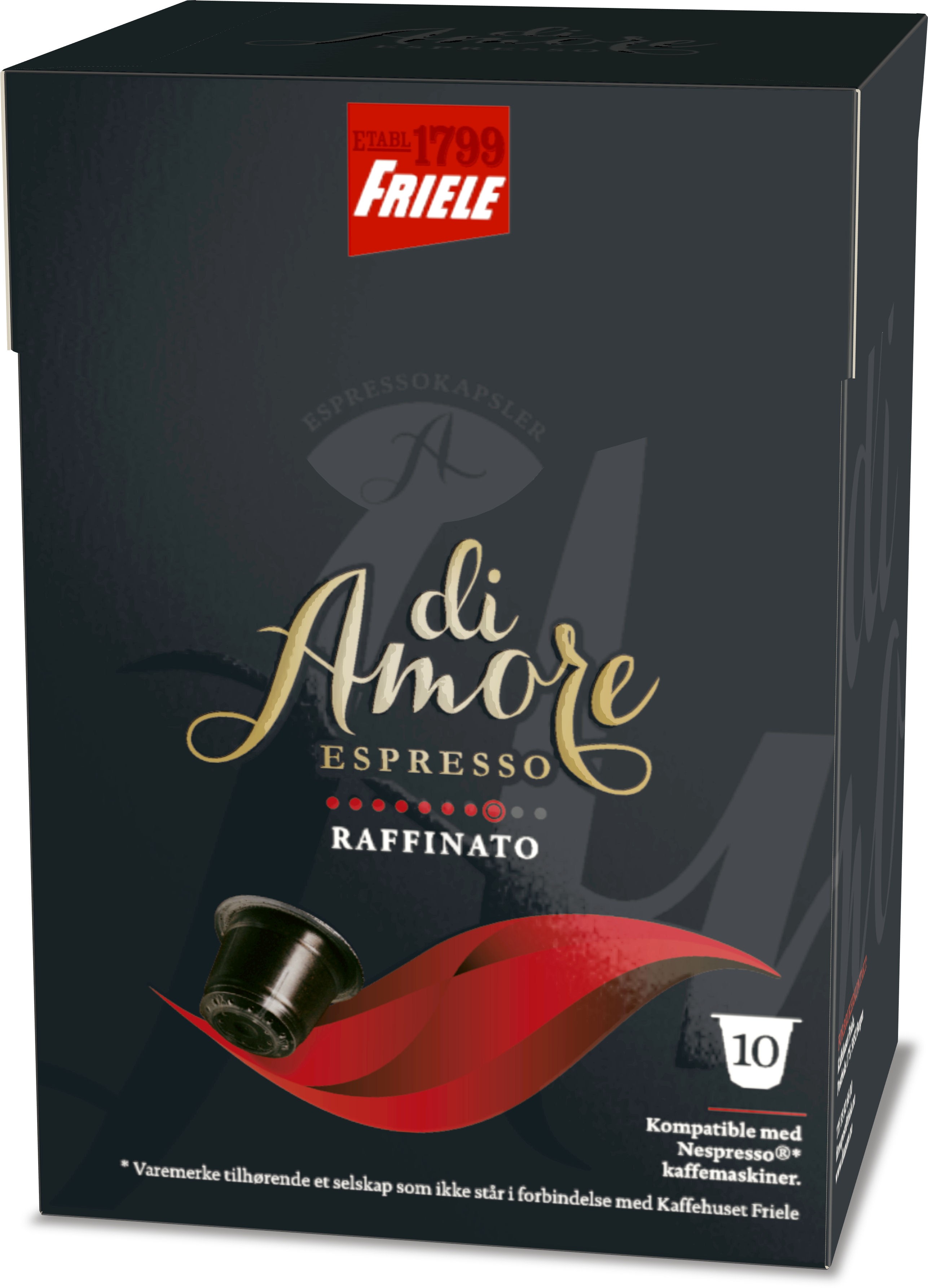 Friele diAmore kapsler - Espresso Raffinato