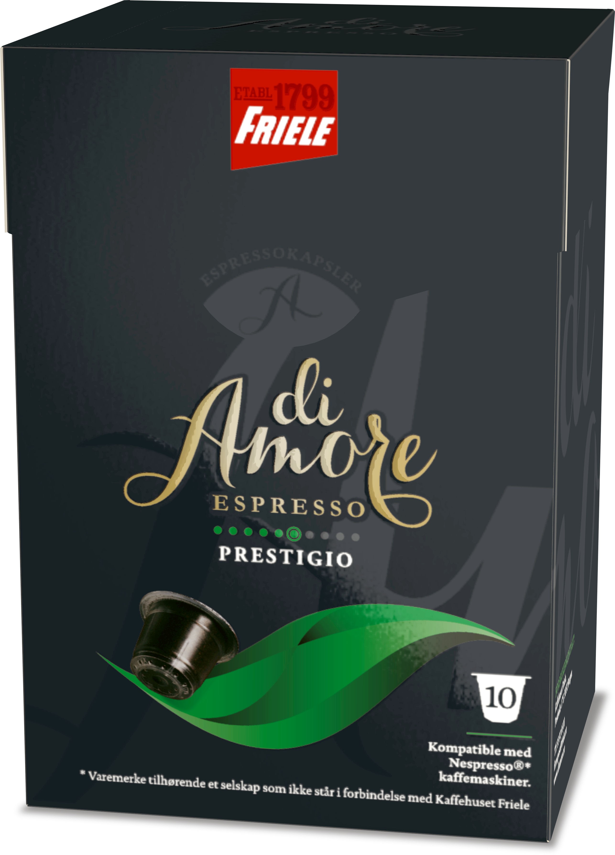 Friele diAmore kapsler - Espresso Prestigio
