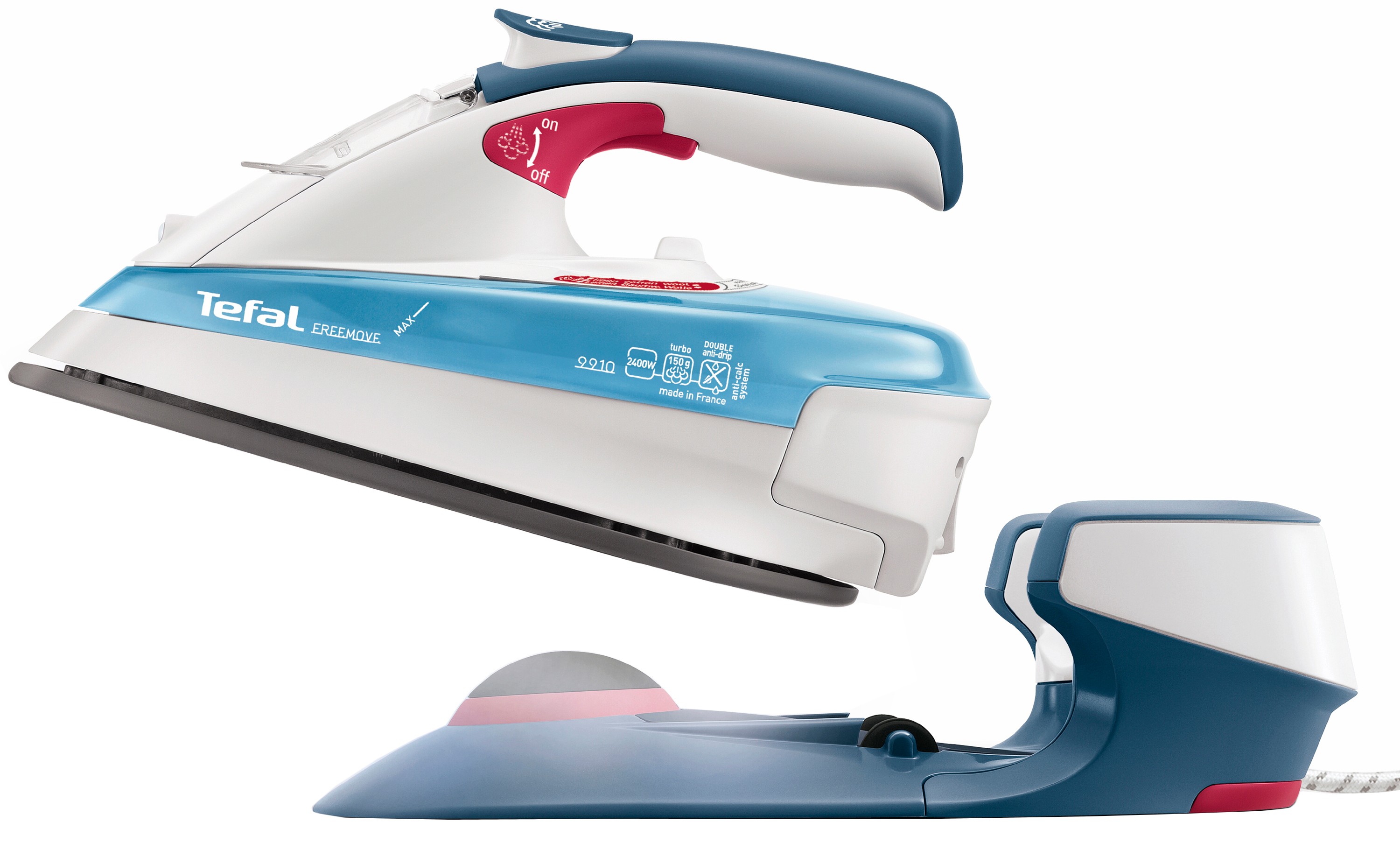 Tefal Freemove höyrysilitysrauta