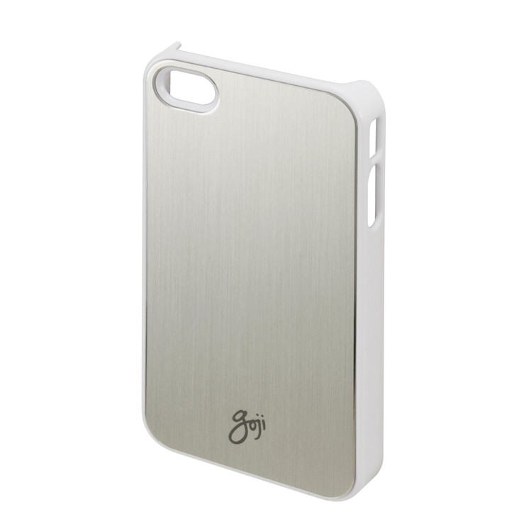 Goji metalldeksel for iPhone 4/4S G2MI4SL13X (sølv)