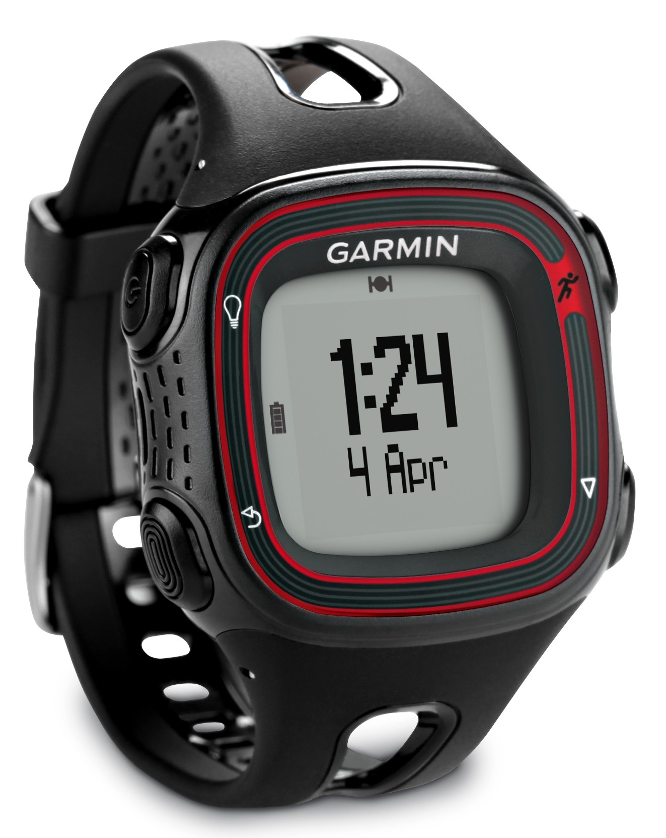 Garmin Forerunner 10 sportsklokke (sort)