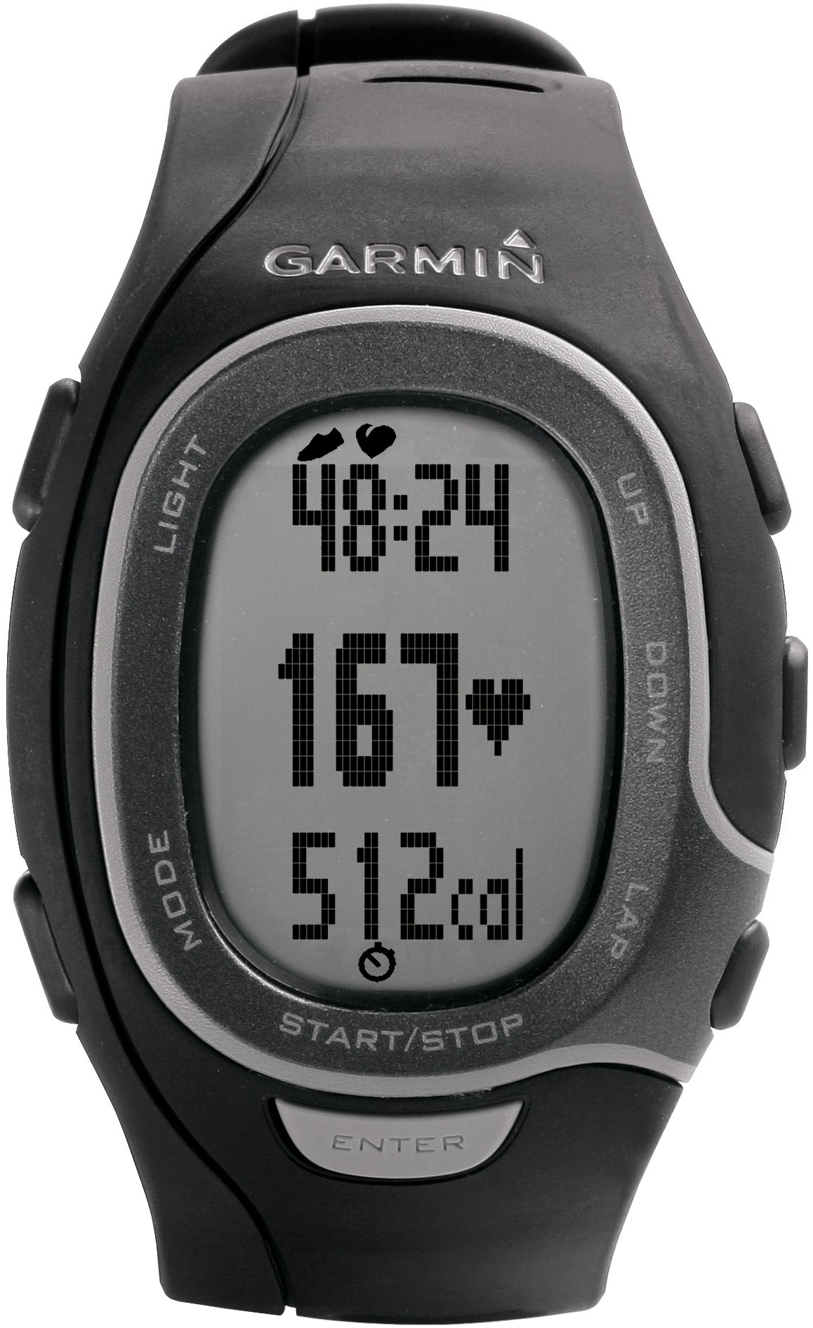 Garmin Forerunner 60 HR urheilukello (musta)