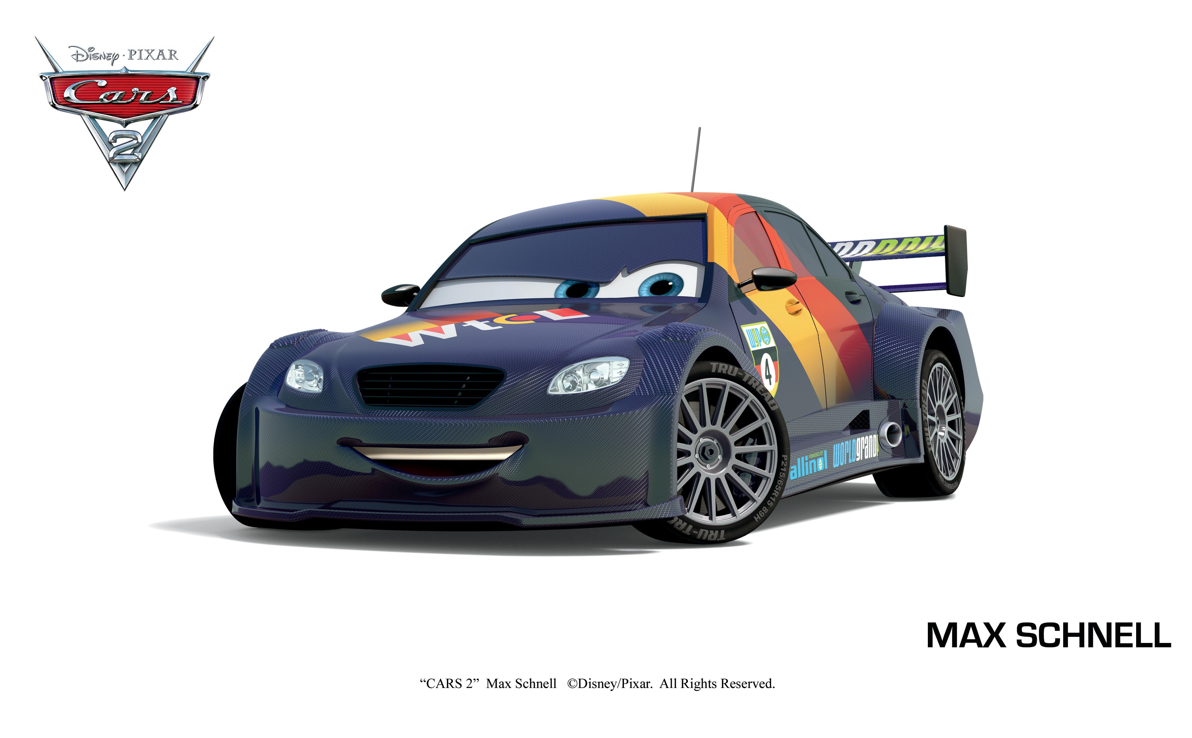 GO Disney Cars 2 rozšíření Max Schnell