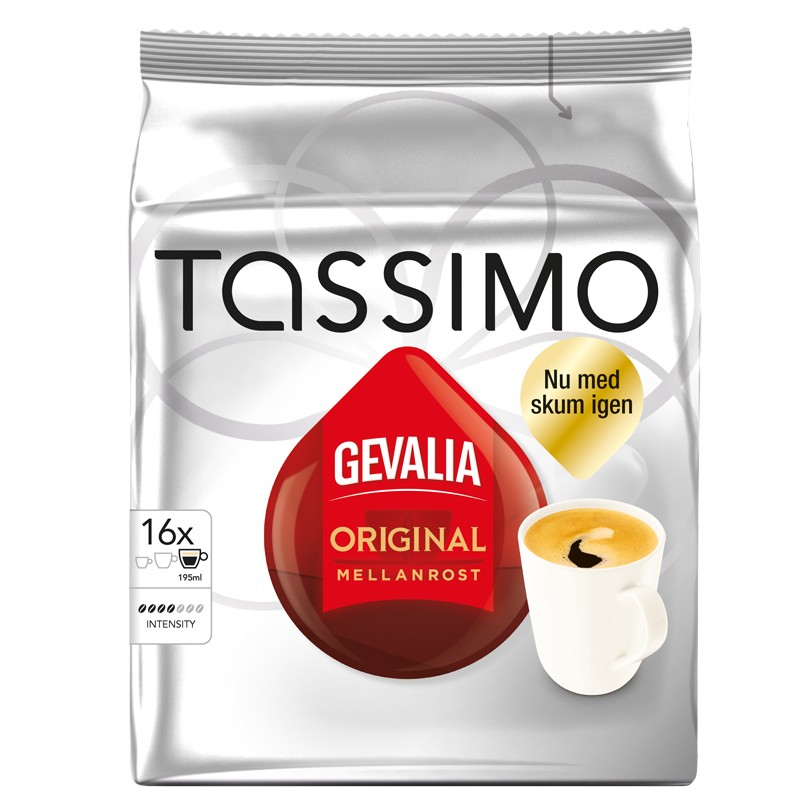 Gevalia Tassimo kapsler - Medium Roast