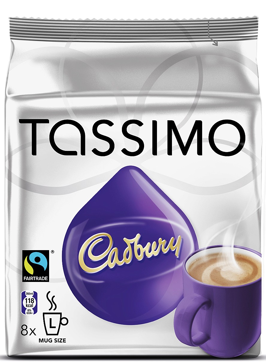 Tassimo Gevalia kapsler - Cadbury sjokolade