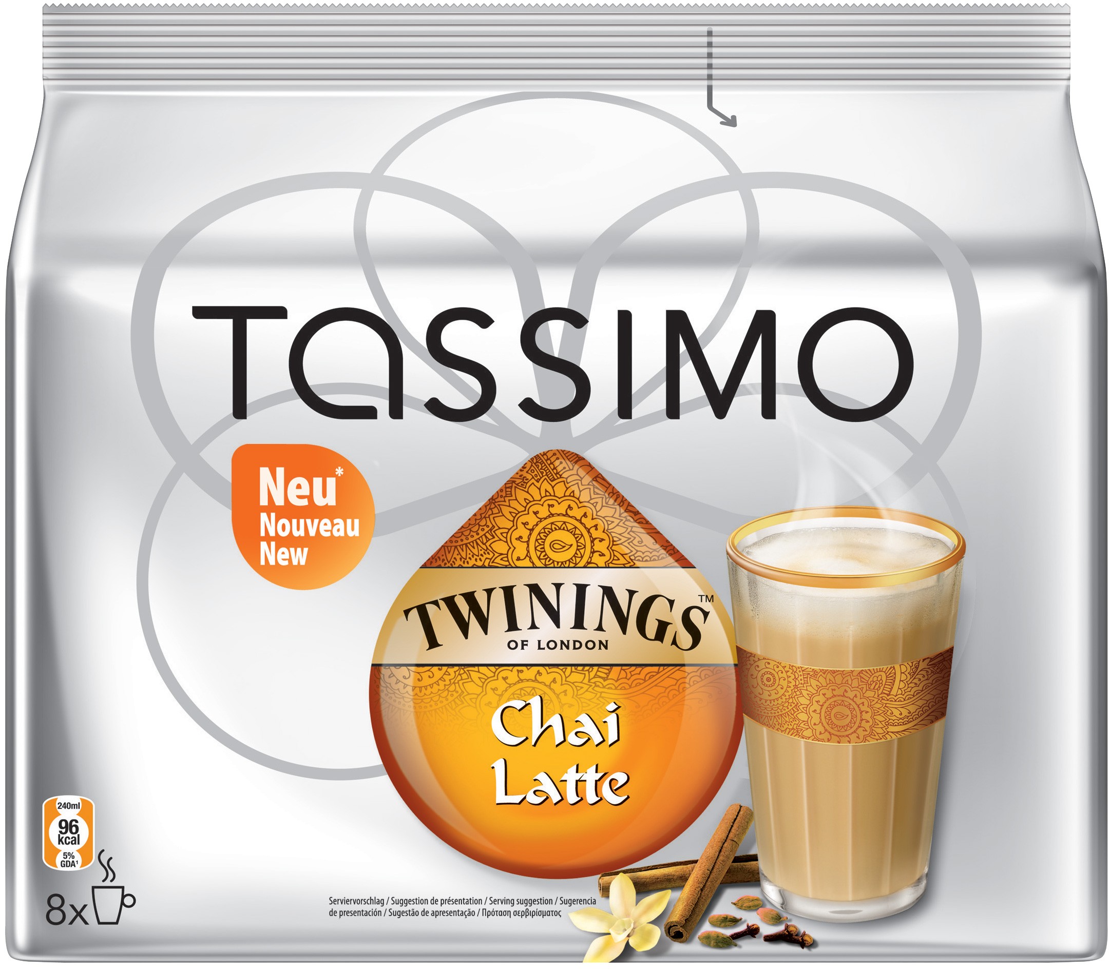 Tassimo Kapslar - Twinings Chai Latte tea
