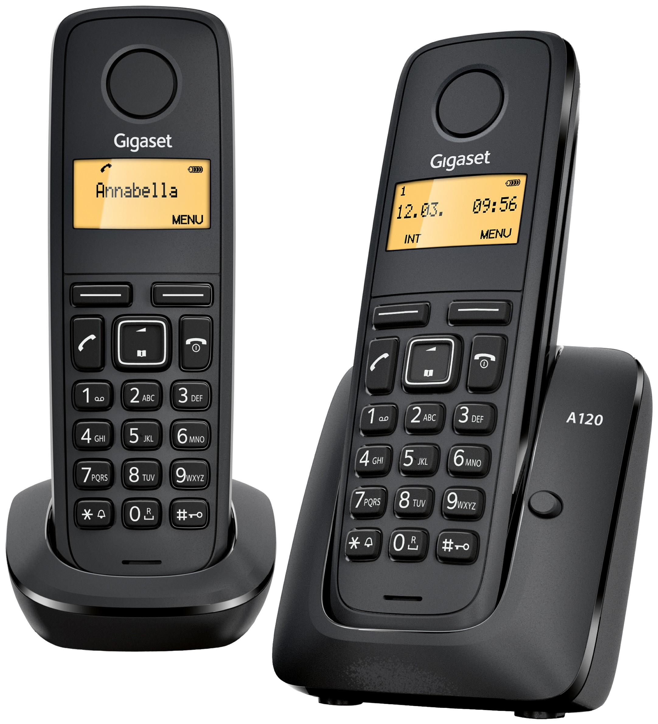 Gigaset A120 DUO langaton DECT puhelin