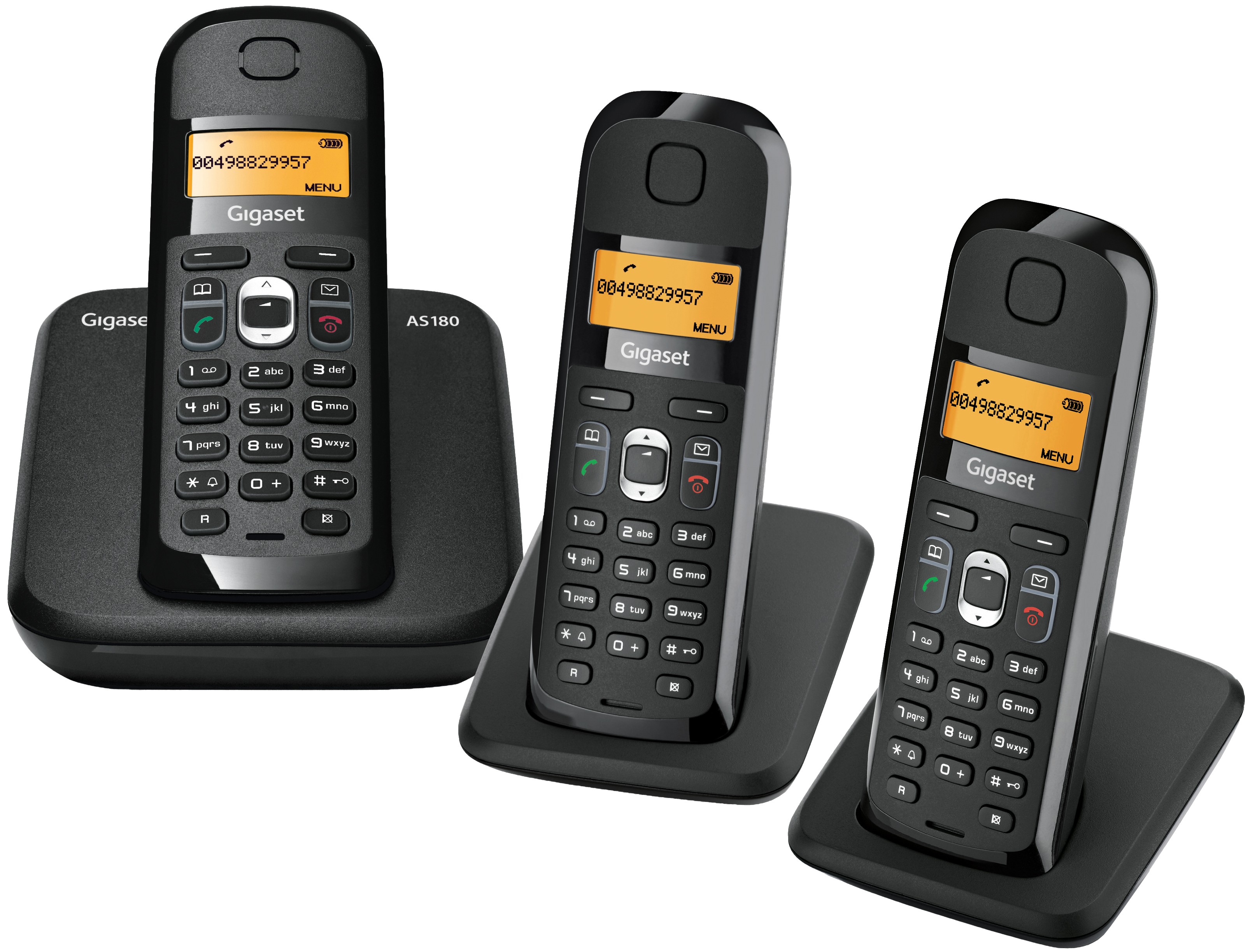 Gigaset AS180 Telefon DECT Trio