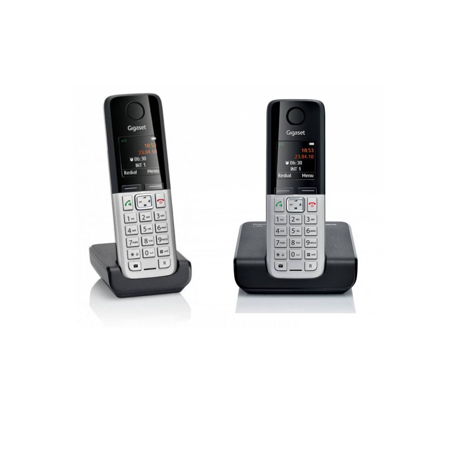 Siemens Gigaset C300 + C300H- bezdr&aacute;tov&yacute; telefon