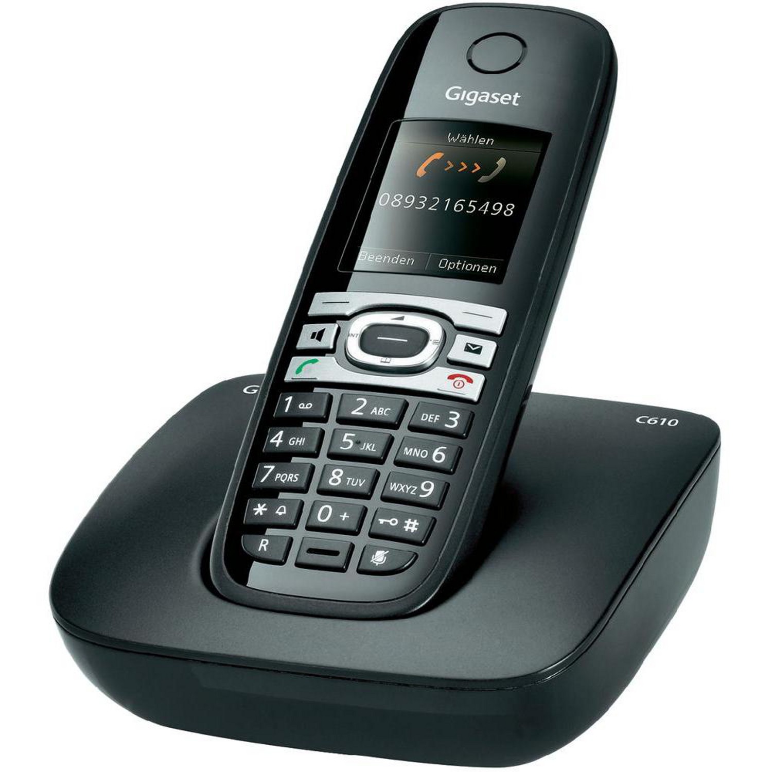 Siemens Gigaset C610 - bezdr&aacute;tov&yacute; telefon
