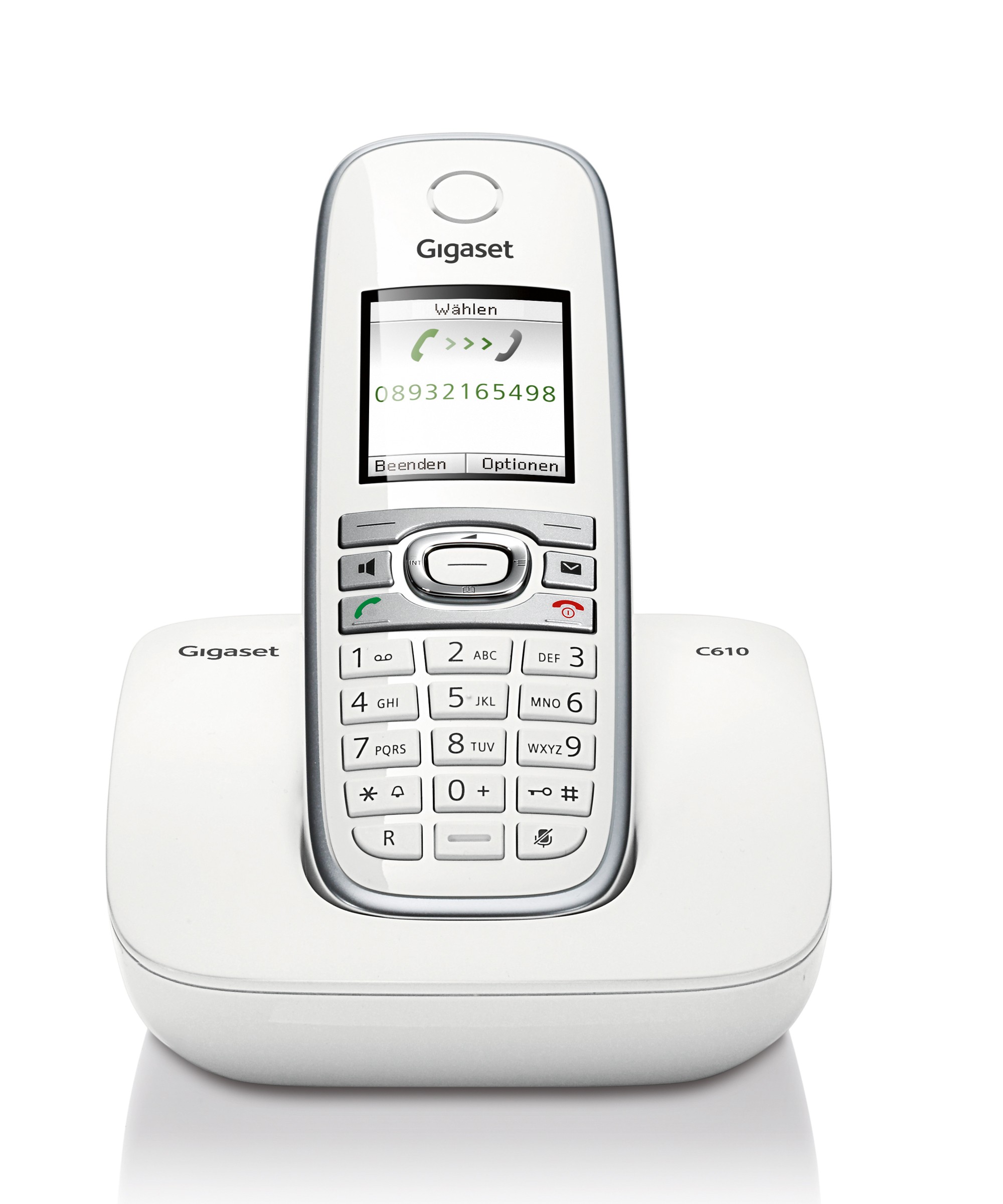 Gigaset C610 (biely)– bezdrôtový telefón