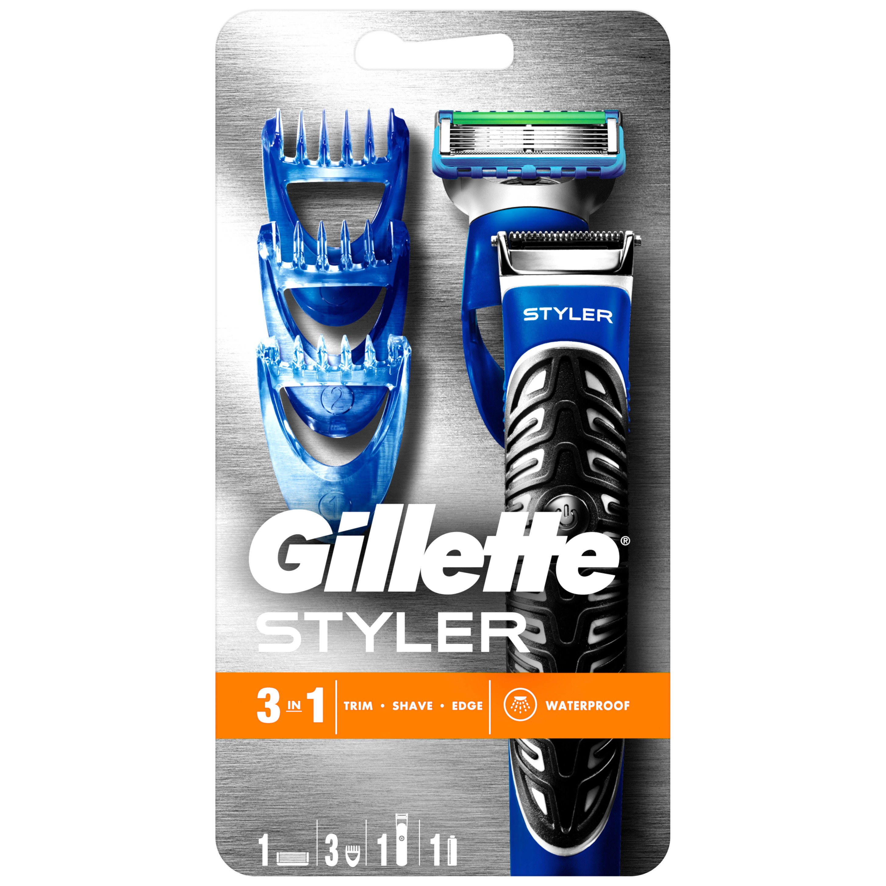 Gillette Fusion ProGlide parranajokone ja trimmeri