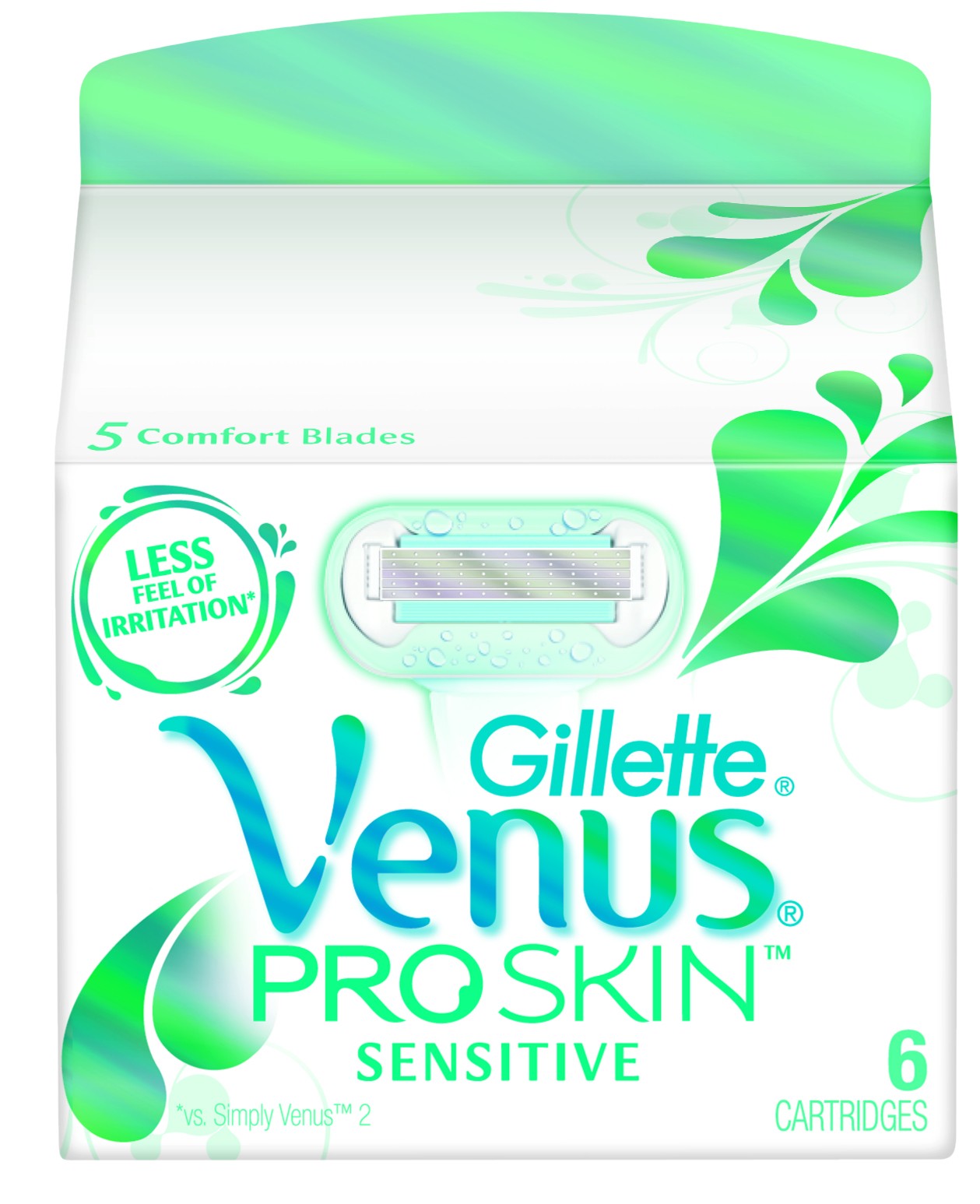 Gillette Venus Proskin Sensitive vaihtoterät