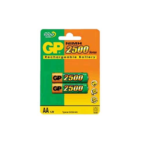 GP AA 2500 mAh 2ks - baterie