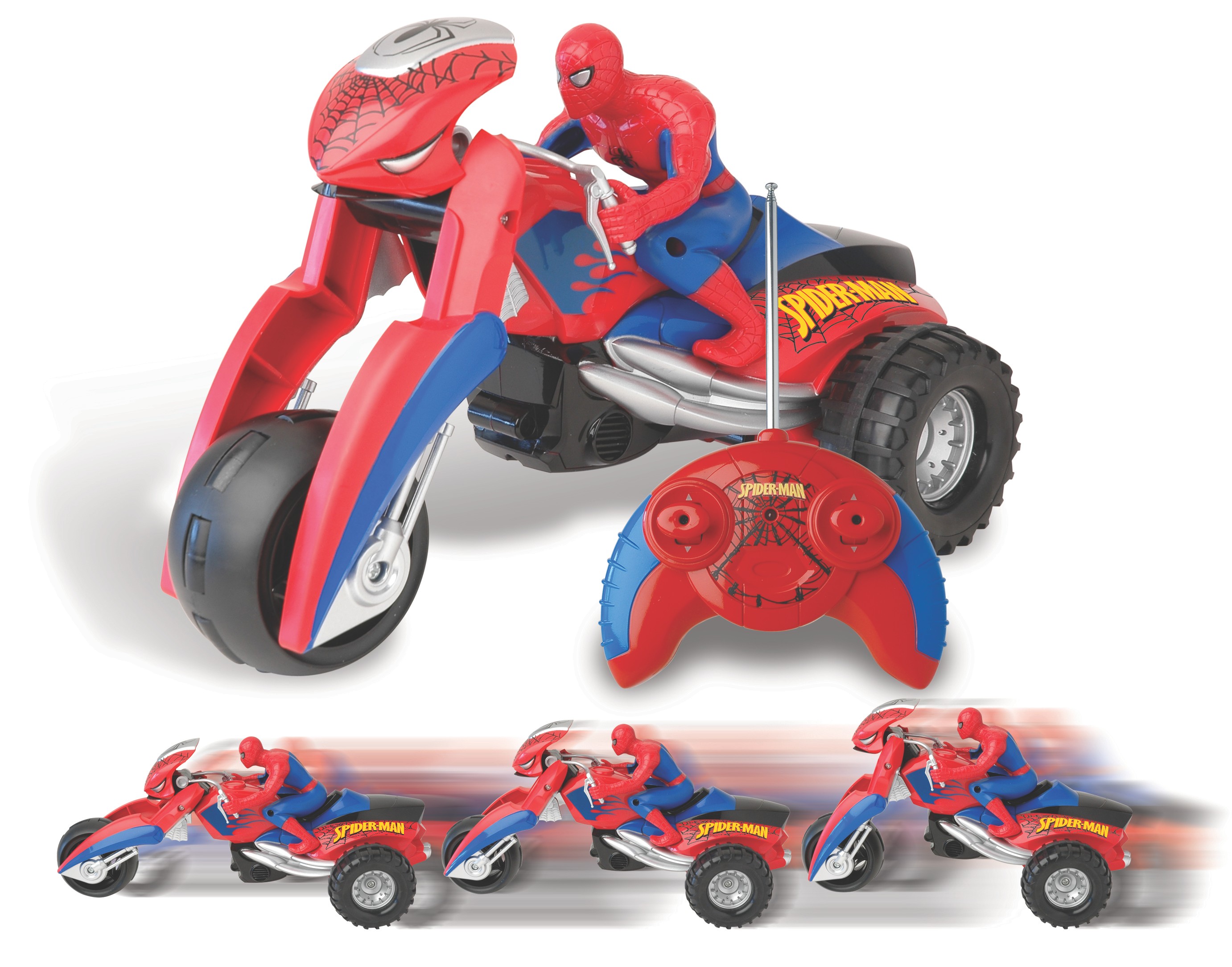 R/C motorka Spider Trike - Spiderman
