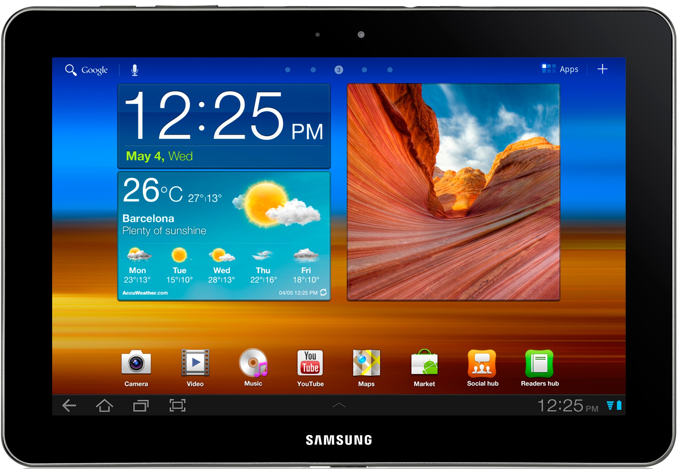 Samsung Galaxy Tab 8.9" WiFi 16GB (musta)