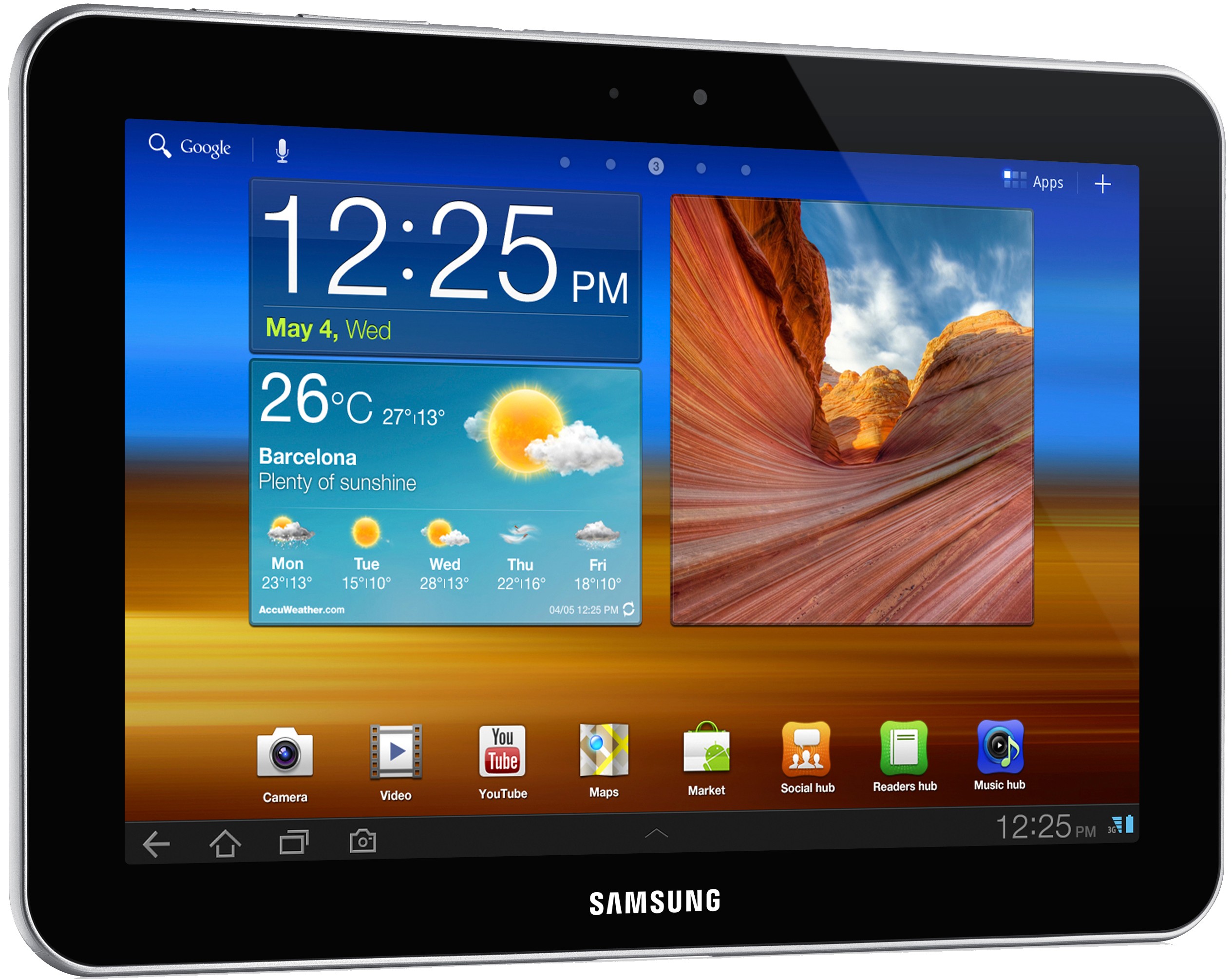 Samsung Galaxy Tab 10.1 med Telia abonnemang