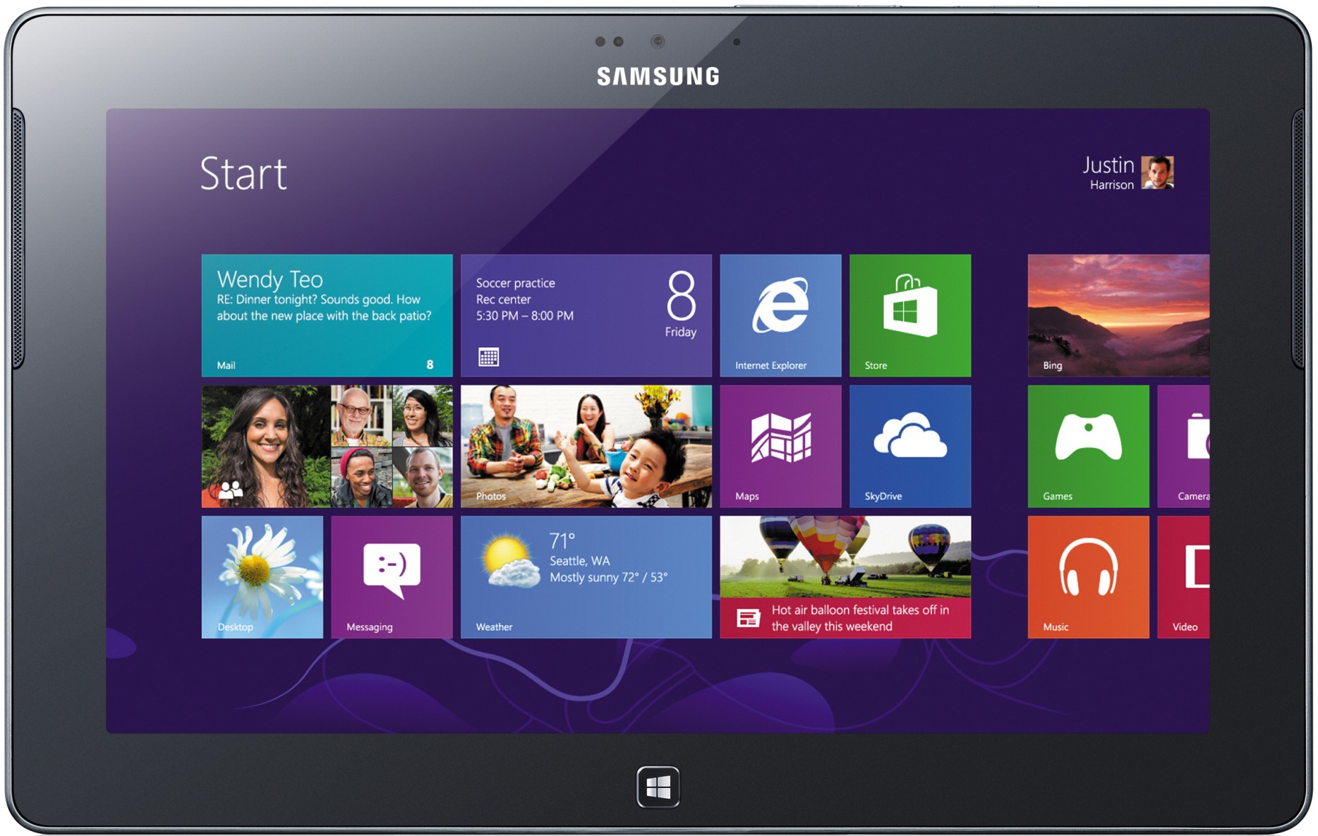 Samsung Ativ Tab 10.1" GT-P8510
