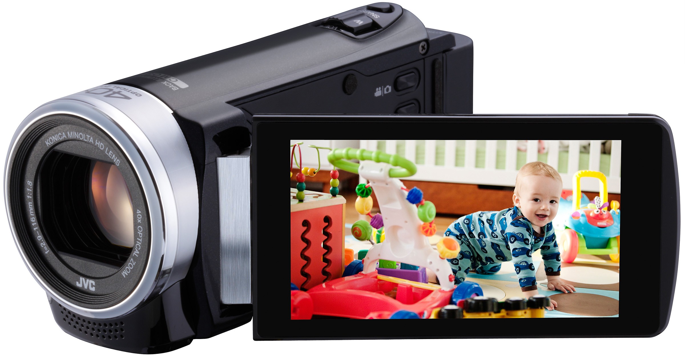 JVC Everio GZ-EX215 videokamera (musta)