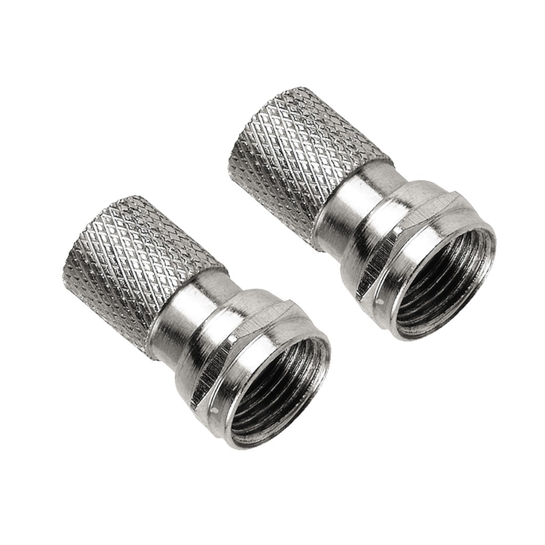 Hama F-kontakter till Satellitkabel 5.4 mm (2st)