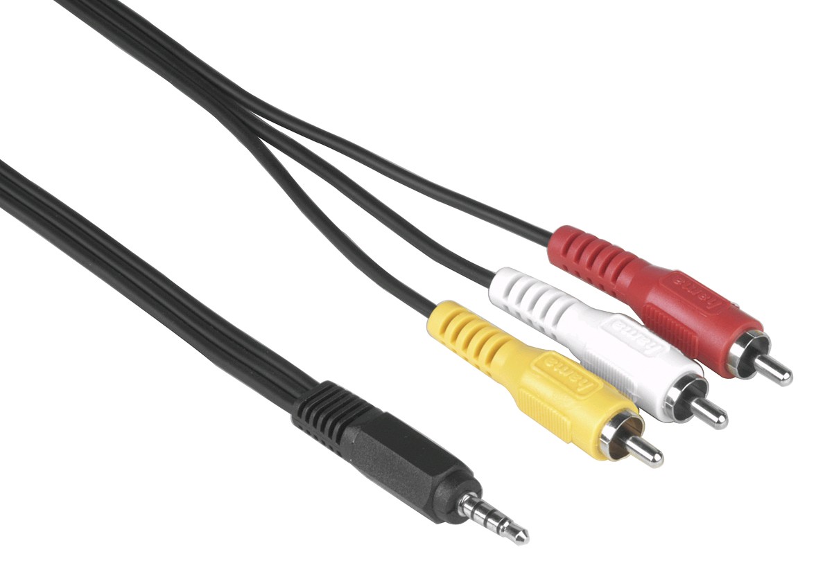 Hama Kabel 3.5 mm - 3x RCA (1.5m)