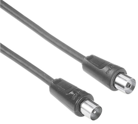 Hama Antennkabel 85 dB (3m) svart