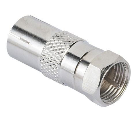 Hama Adapter till Antenn F-plugg - Koaxial kontakt