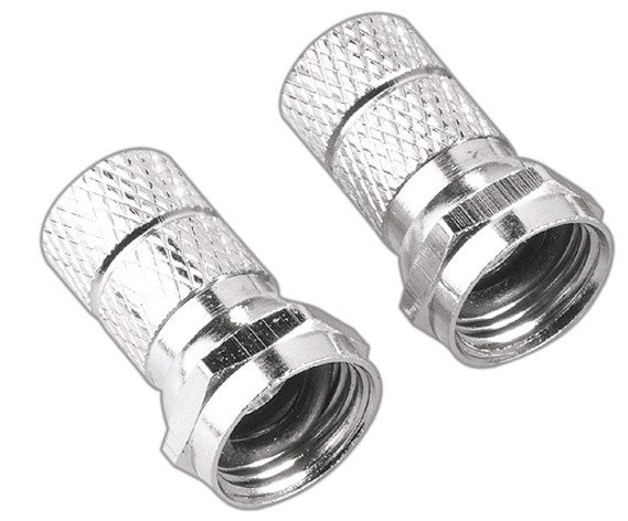 Hama Antennkontakt F-plug 6.8mm (2 st)