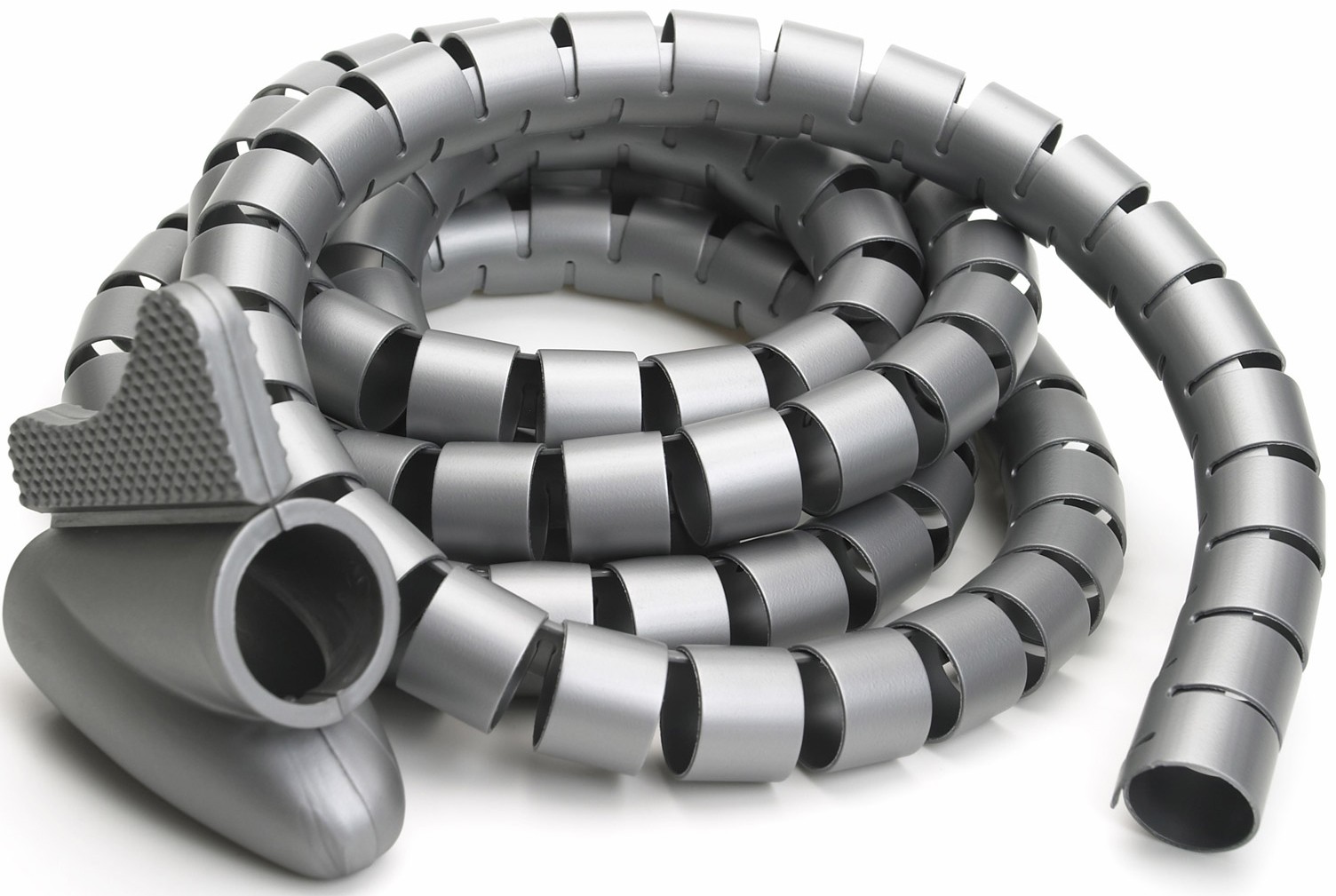 Proove Kabeluppsamlare Spiral silver (2m)