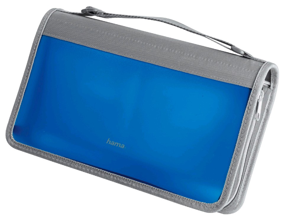 Hama Fodral till CD/DVD (96 st - blå/silver)