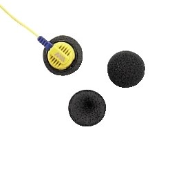 Hama Öronkuddar till hörlurar, 19mm (6 st - svart)