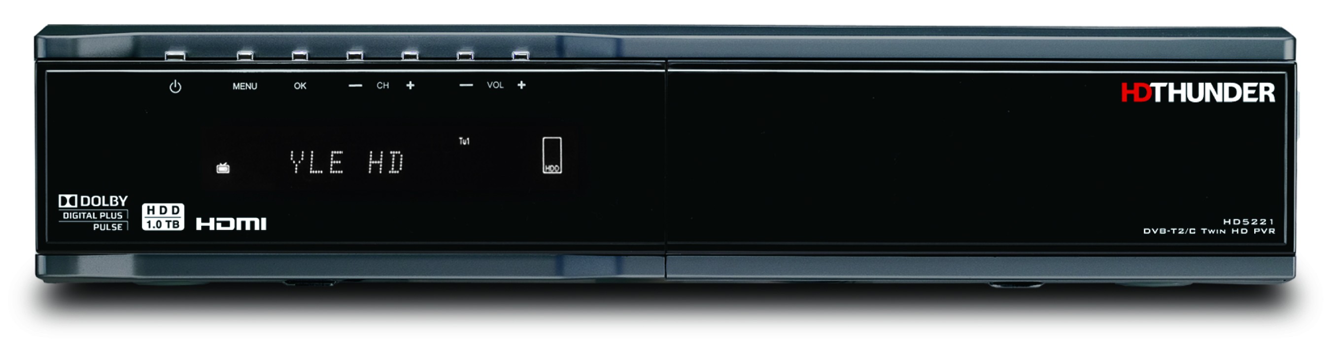 HDThunder tallentava HD-digiboksi 1TB HD5221