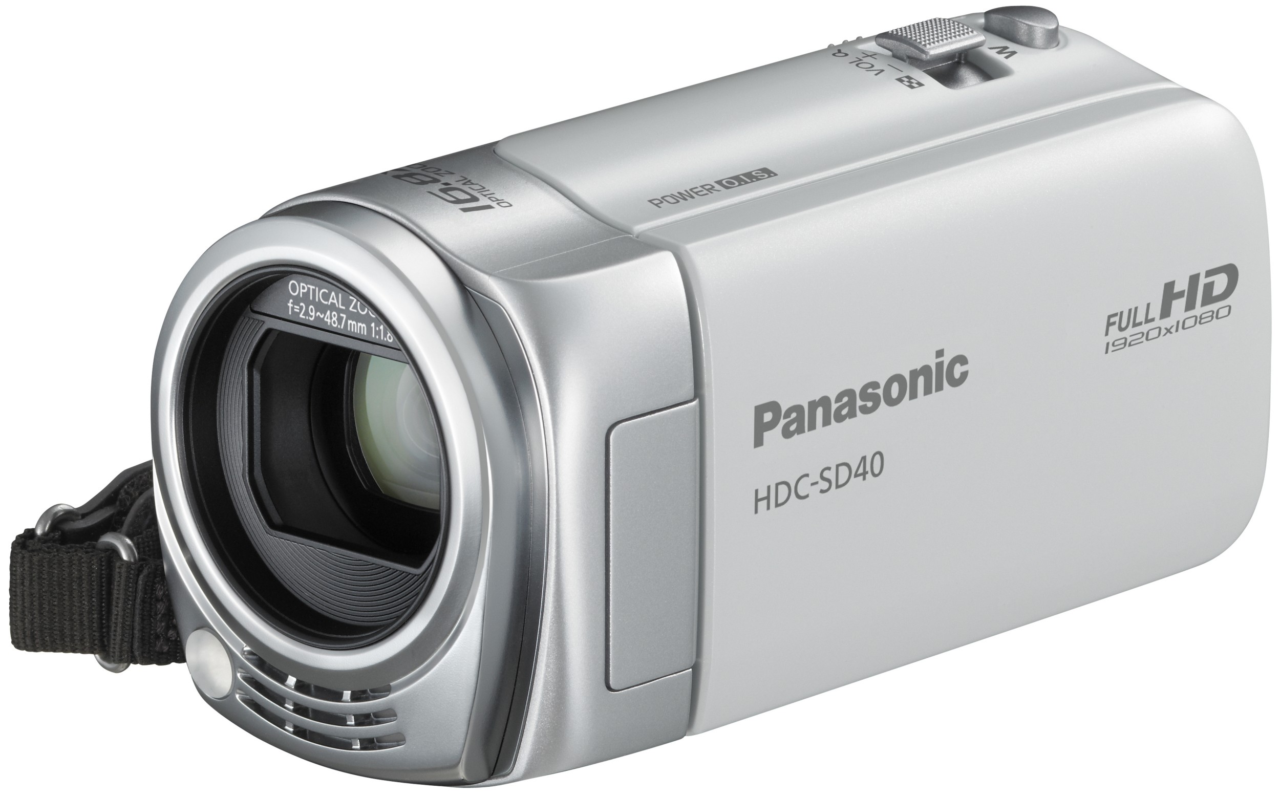 Panasonic HDC-SD40 Videokamera (vit)