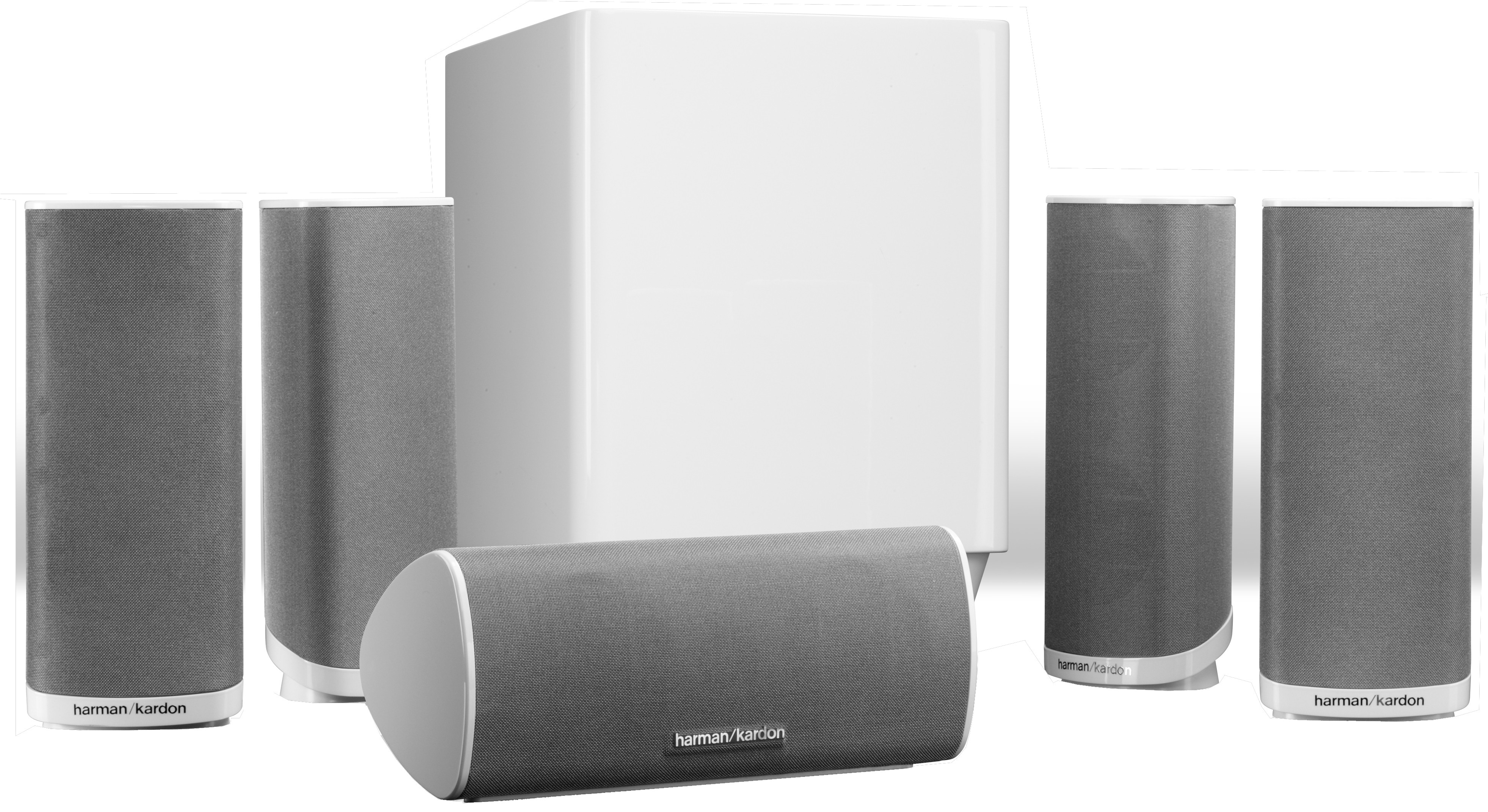 Harman Kardon 5.1 hjemmekino HKTS 16BQ (hvit)