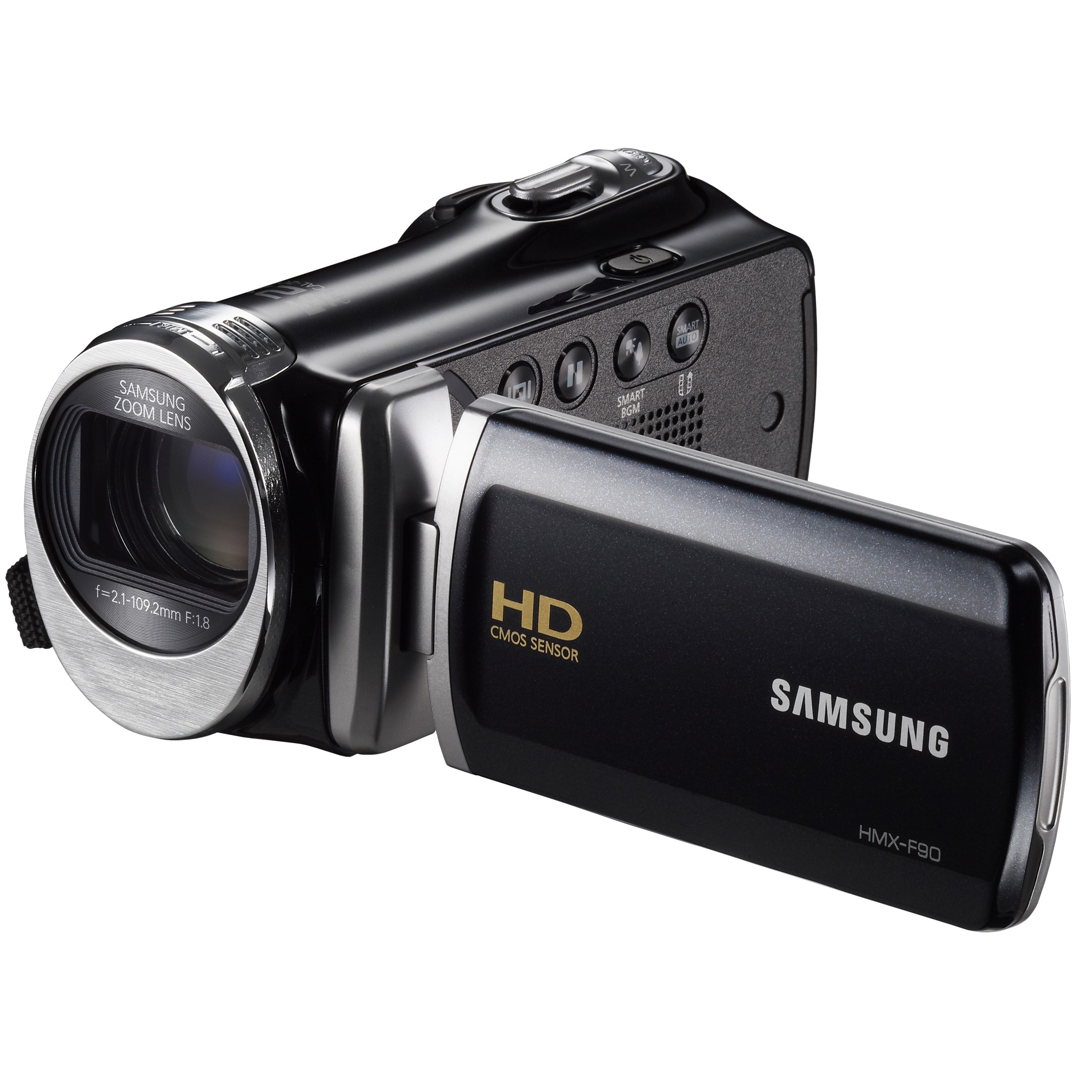 Samsung F90 videokamera (musta)