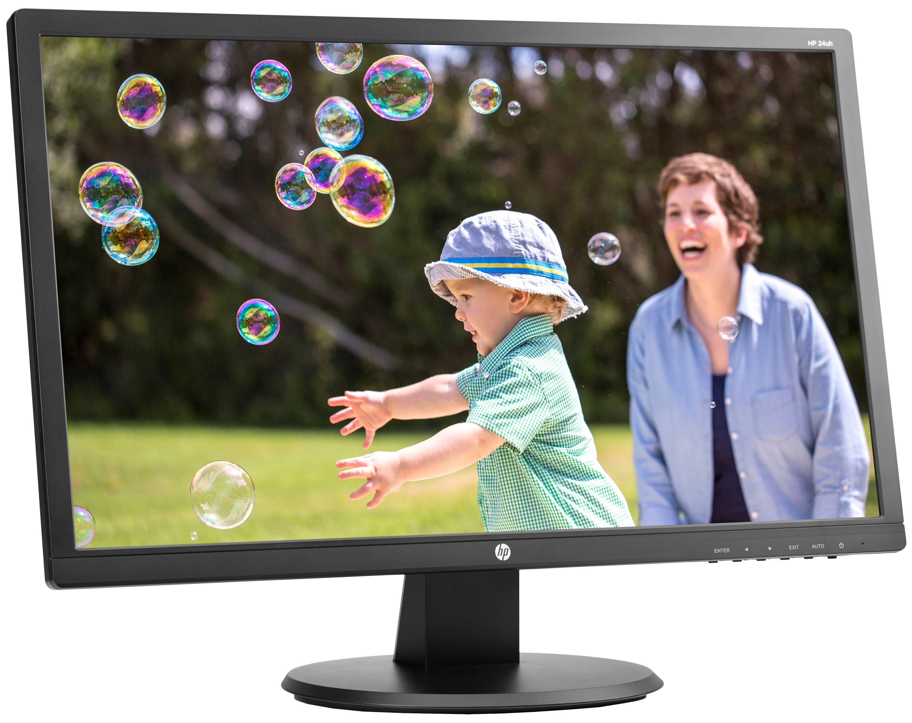 HP 24UH 24" LED näyttö (musta)