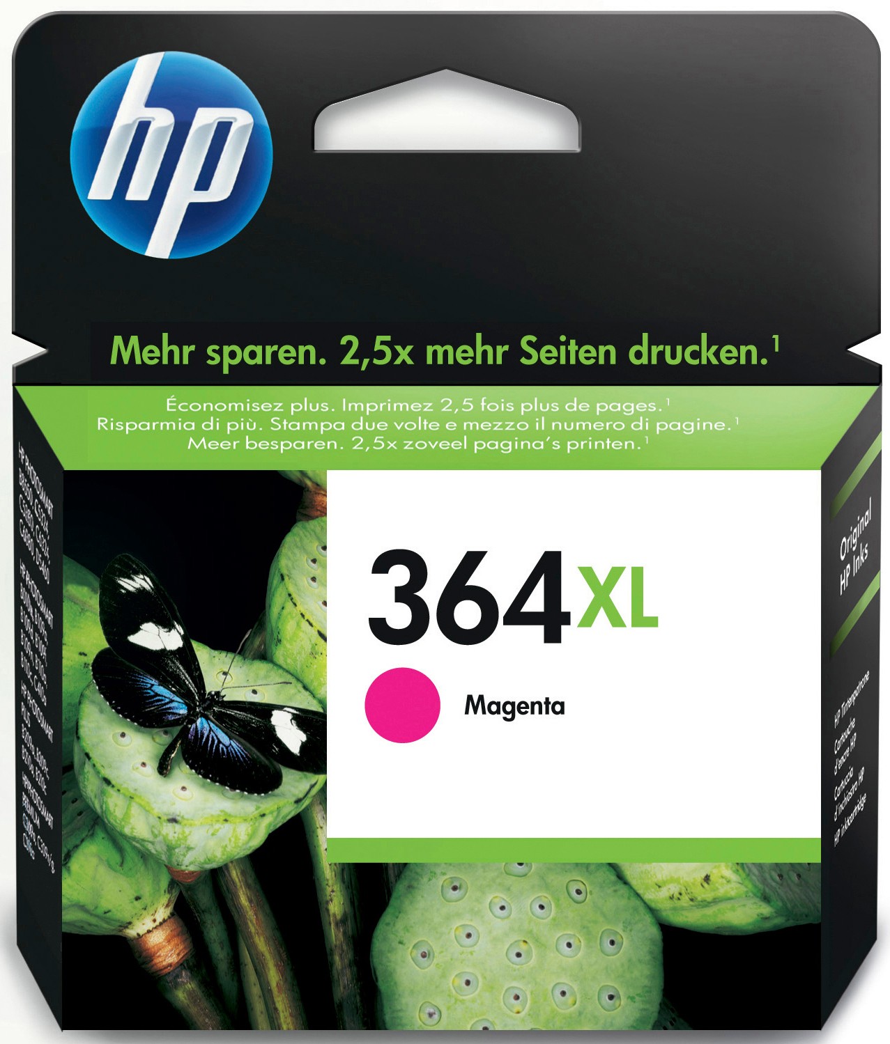 HP blækpatron - No. 364XL, Magenta