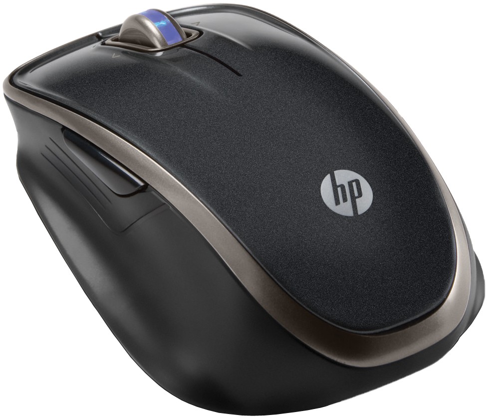 HP Tr&aring;dl&ouml;s Optisk Lasermus (svart)